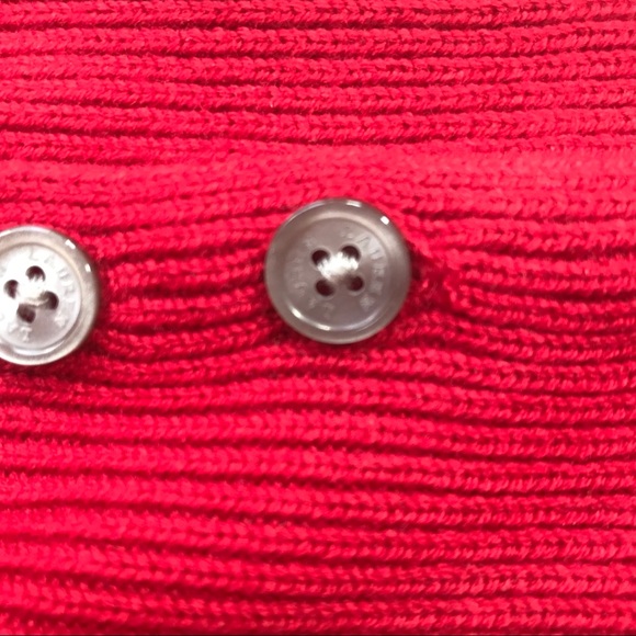 Lauren Ralph Lauren Red Cowl Neck Sweater - Picture 7 of 12